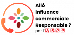 Logo du service allô Influence Commerciale Responsable par l'ARPP