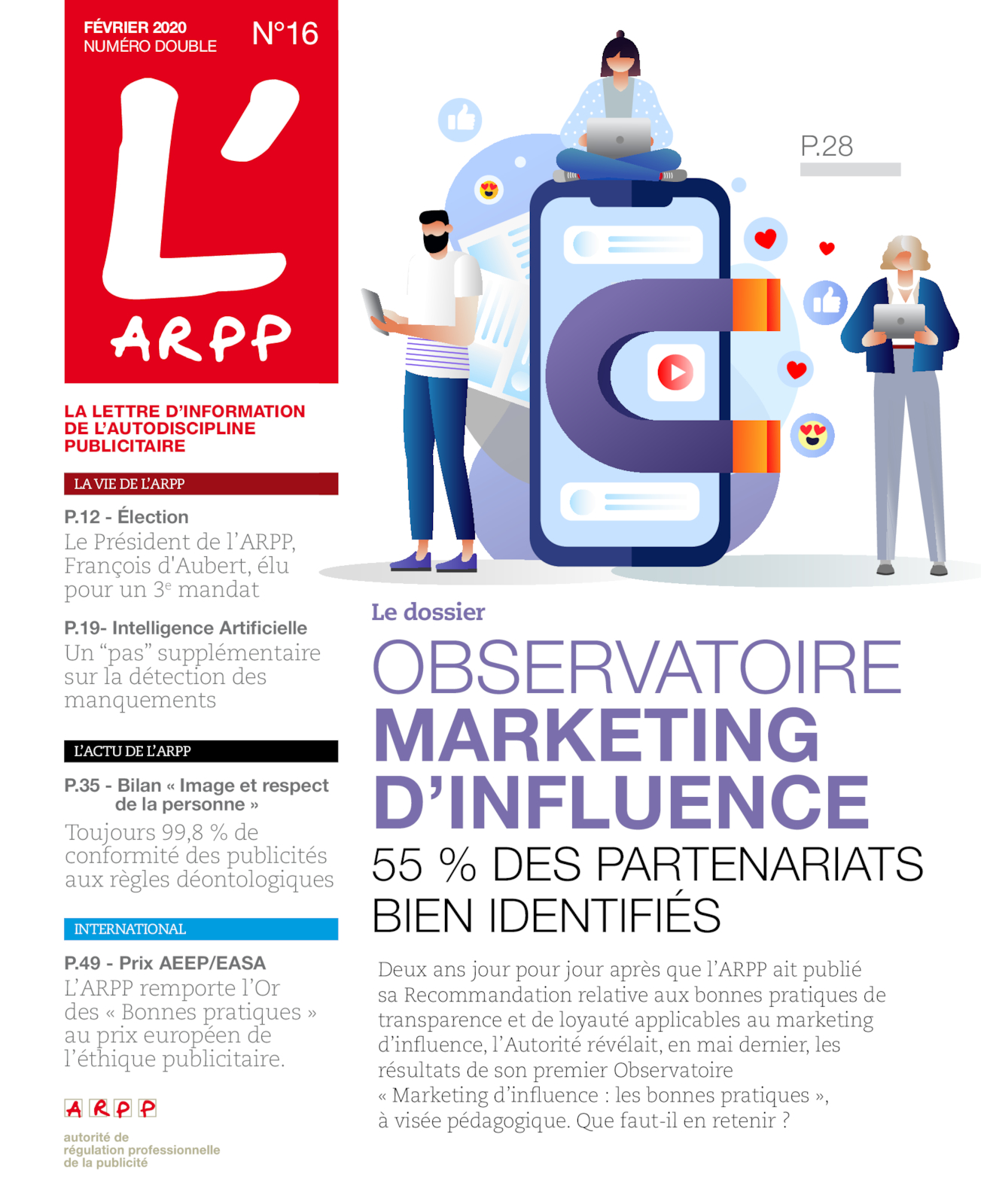 Lettre n°16 – Février 2020